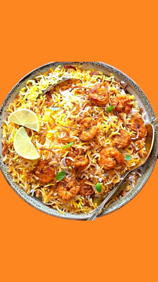 Prawns Biryani