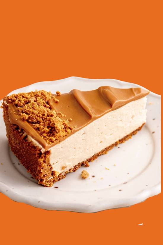 Vanilla & biscoff chessecake